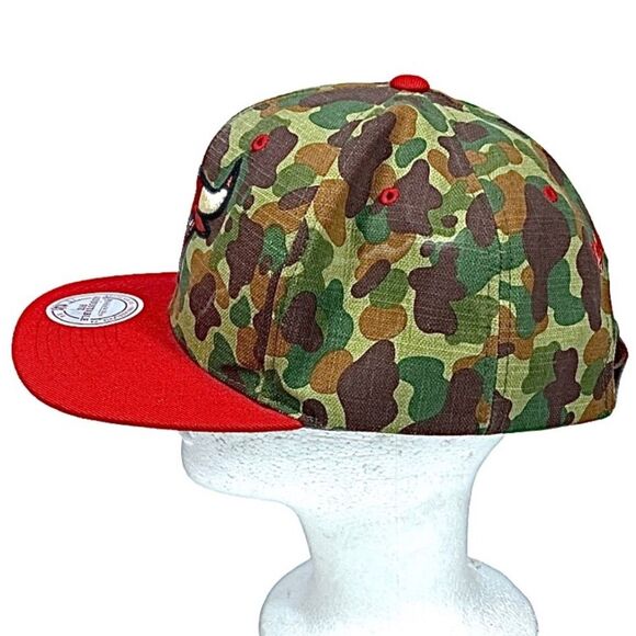 NBA Chicago Bulls 2015 Guys Mitchell & Ness Cap Rare Pre-Owned - Picture 2 of 6